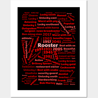 Year of the rooster Posters and Art